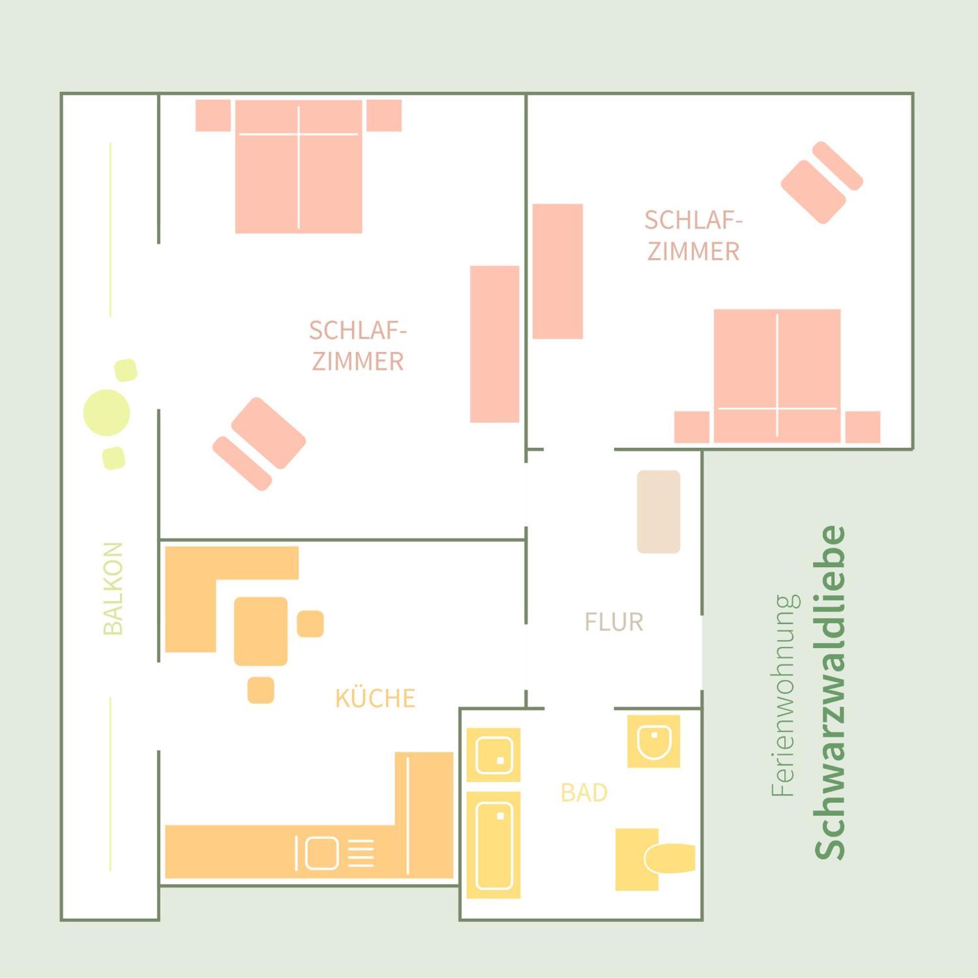 Schwarzwaldliebe Apartment Frohnd Bagian luar foto